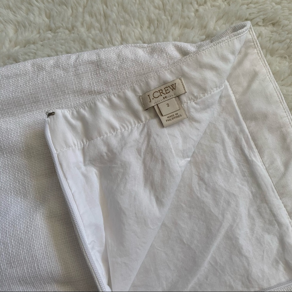 J Crew Lace Trim Mini Skirt - Picture 3 of 5